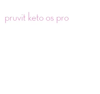 pruvit keto os pro