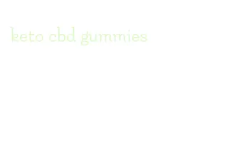 keto cbd gummies