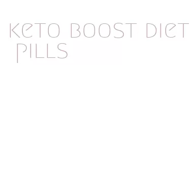 keto boost diet pills