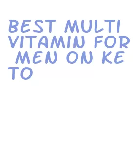 best multivitamin for men on keto