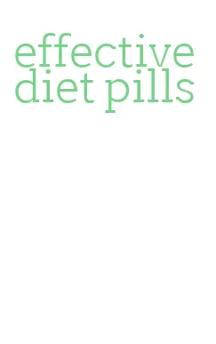 effective diet pills