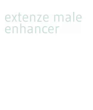 extenze male enhancer