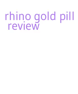 rhino gold pill review