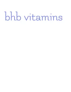 bhb vitamins