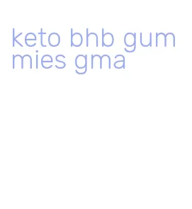 keto bhb gummies gma