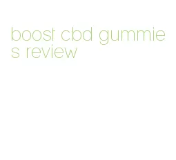 boost cbd gummies review