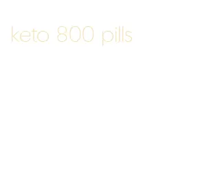 keto 800 pills