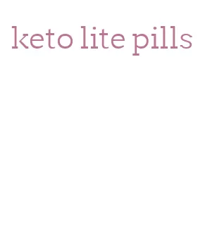 keto lite pills