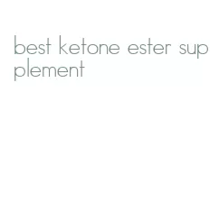 best ketone ester supplement