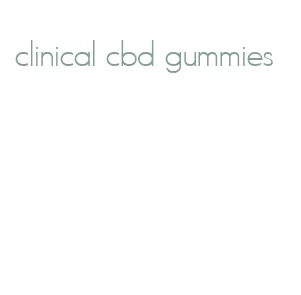 clinical cbd gummies