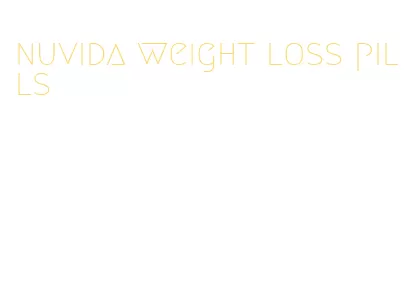 nuvida weight loss pills