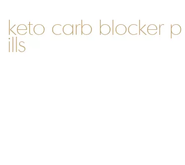 keto carb blocker pills