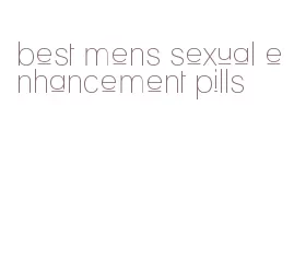 best mens sexual enhancement pills