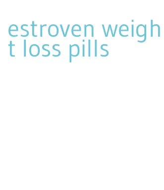 estroven weight loss pills