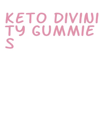 keto divinity gummies