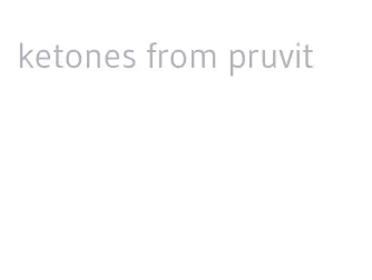 ketones from pruvit