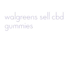 walgreens sell cbd gummies