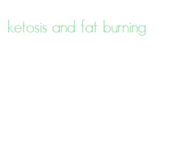 ketosis and fat burning