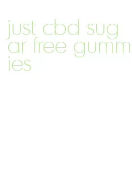 just cbd sugar free gummies