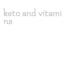 keto and vitamins