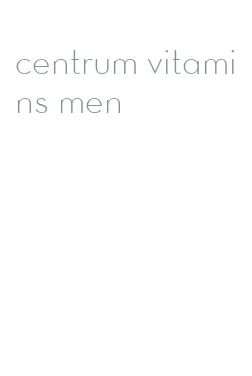 centrum vitamins men