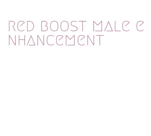 red boost male enhancement