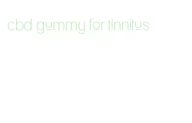 cbd gummy for tinnitus