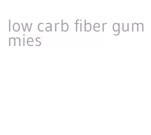 low carb fiber gummies