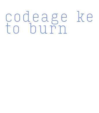 codeage keto burn