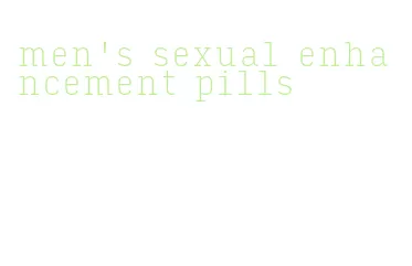 men's sexual enhancement pills