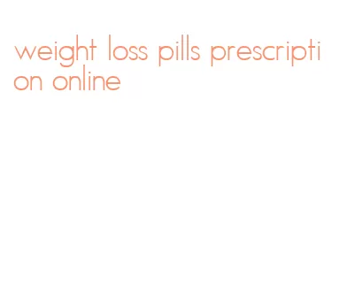 weight loss pills prescription online