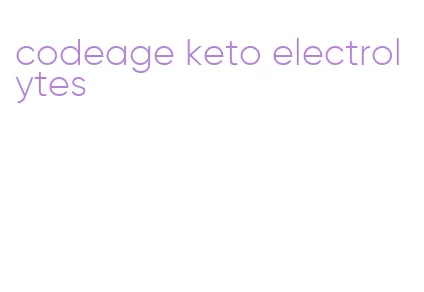 codeage keto electrolytes