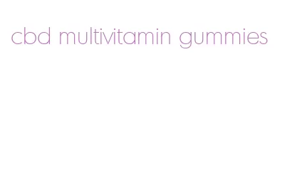 cbd multivitamin gummies