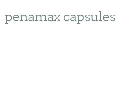 penamax capsules