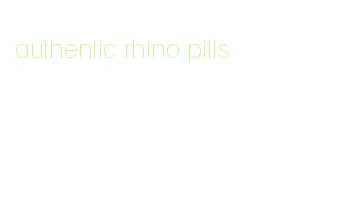 authentic rhino pills