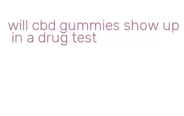 will cbd gummies show up in a drug test