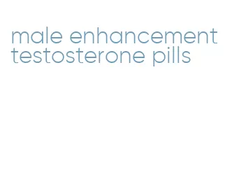 male enhancement testosterone pills