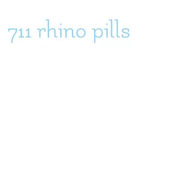 711 rhino pills