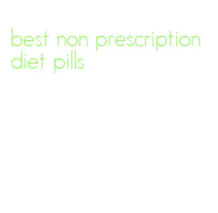 best non prescription diet pills