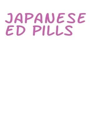 japanese ed pills