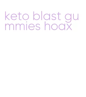 keto blast gummies hoax