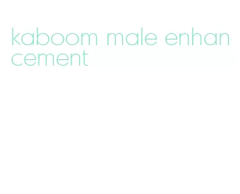 kaboom male enhancement