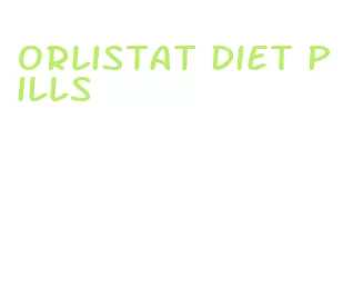 orlistat diet pills