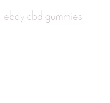 ebay cbd gummies