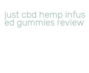 just cbd hemp infused gummies review