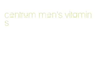 centrum men's vitamins