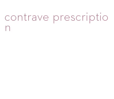 contrave prescription