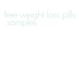 free weight loss pills samples