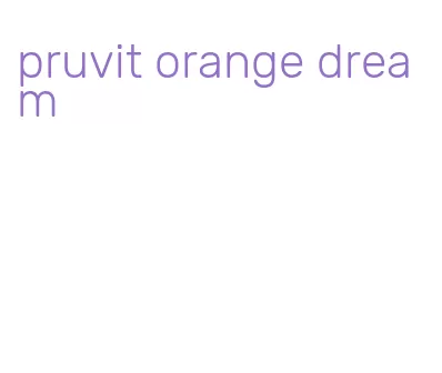 pruvit orange dream