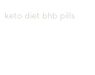 keto diet bhb pills